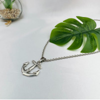 Corrente Ancora com 60 cm - Semijoia Corrente Ancora com 60 cm - Semijoia